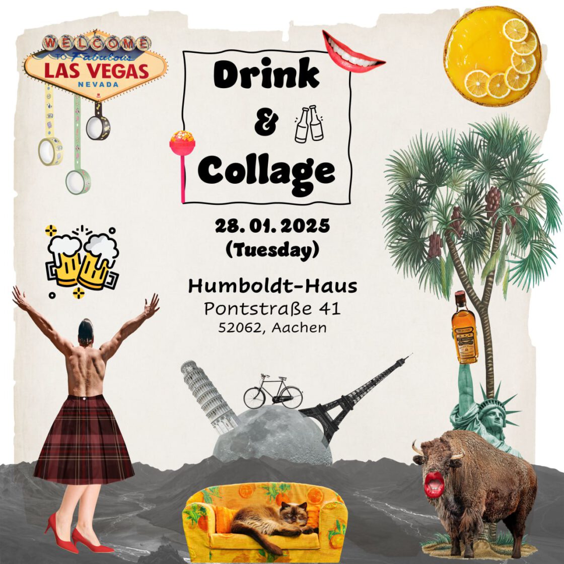 drink & collage